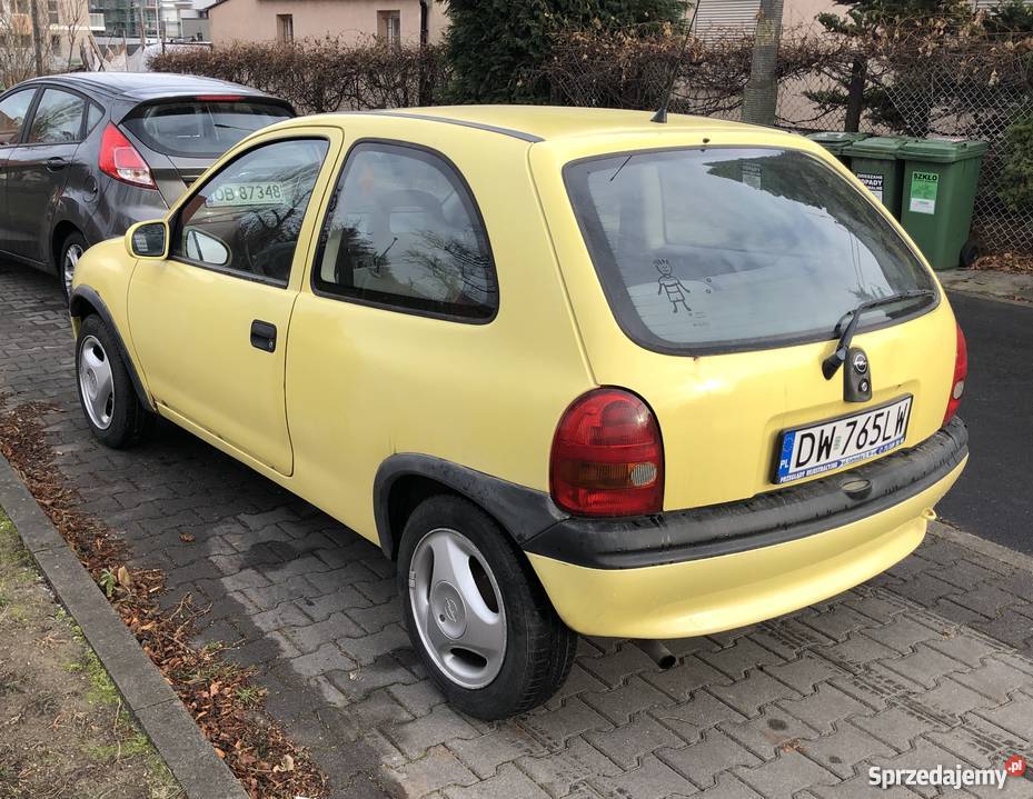 Opel Corsa B 96 104 El szyby Dlugie OC i poduszka powietrzna dolnośląskie Wrocław
