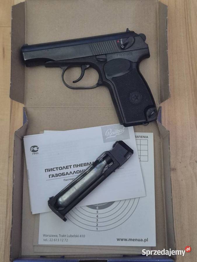 Wiatrówka Bajkał MAKAROV MP654K Radom