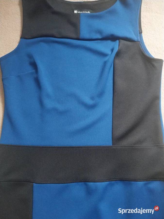 Damska czarnoniebieska Valerie Bertinelli czarny Spódnice i sukienki Polkowice sprzedam