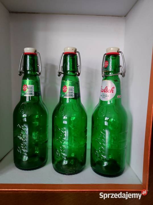 grolsch puste butelki szklane grube szkło na Kielce