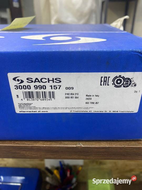 Zestaw sprzęgła SACHS 3000 990 157 Sprzęgła i elementy mazowieckie Warszawa