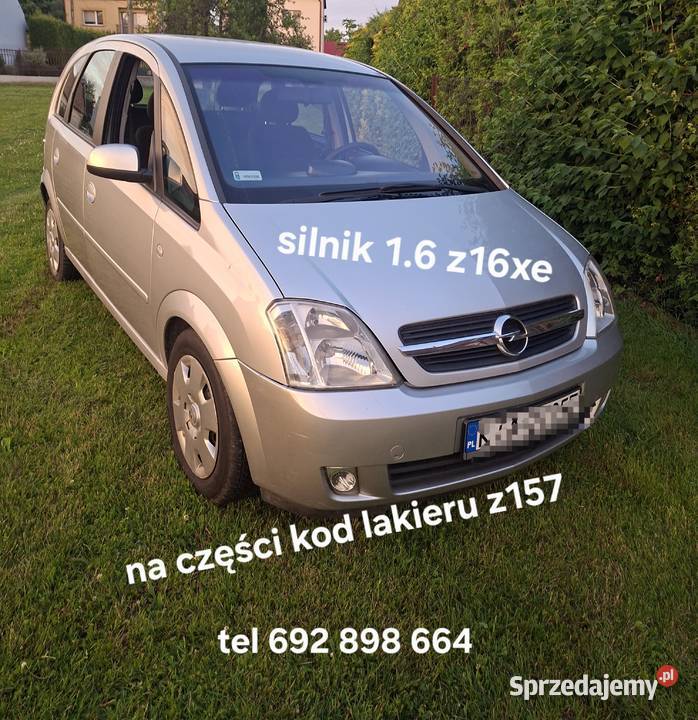 Meriva 16 części manualna sprzedam