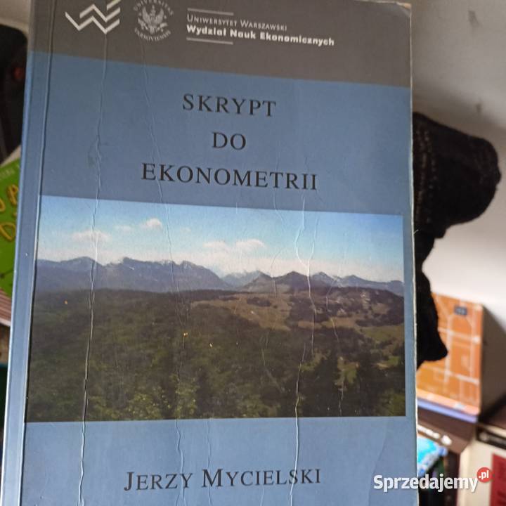 Skrypt do ekonometrii Mycielski książki biznes, nauki ekonomiczne