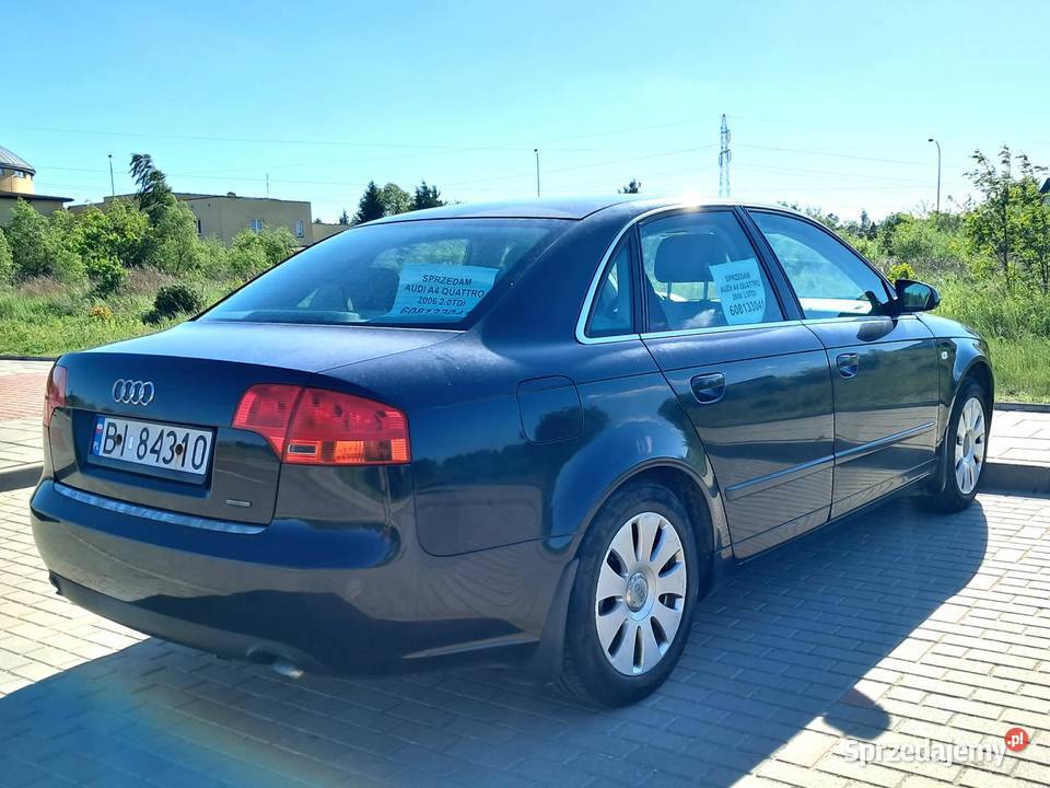 Audi A4 20TDI Quattro 2006 nieuszkodzony