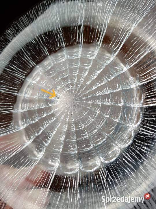 Talerzyki Cora ok19 Ząbkowice szkło PRL Porcelana i szkło śląskie Dąbrowa Górnicza