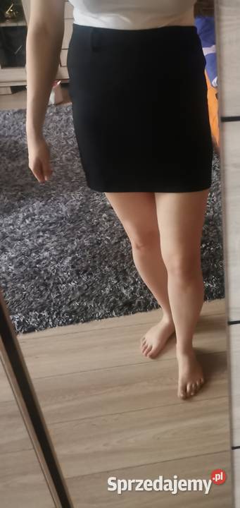Spodnica czarna mini Brzóza Królewska