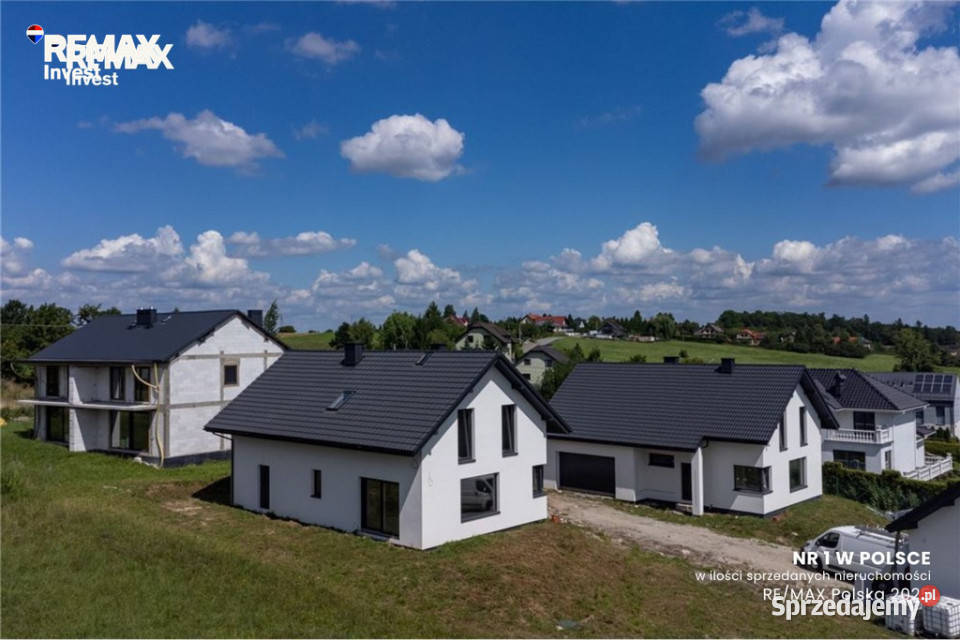 Nowy dom 159 m2 garaż 2 stanowiska pod klucz