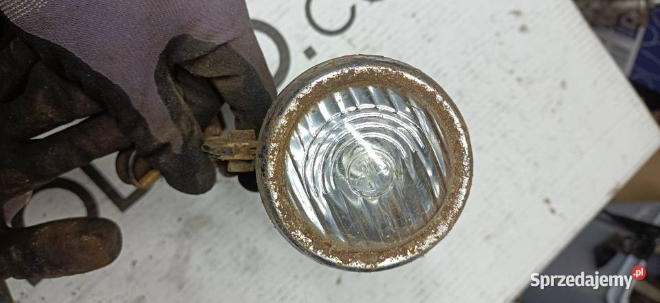 Lampa lampka rowerowa Karat Diamant silnik Gnom Koszalin