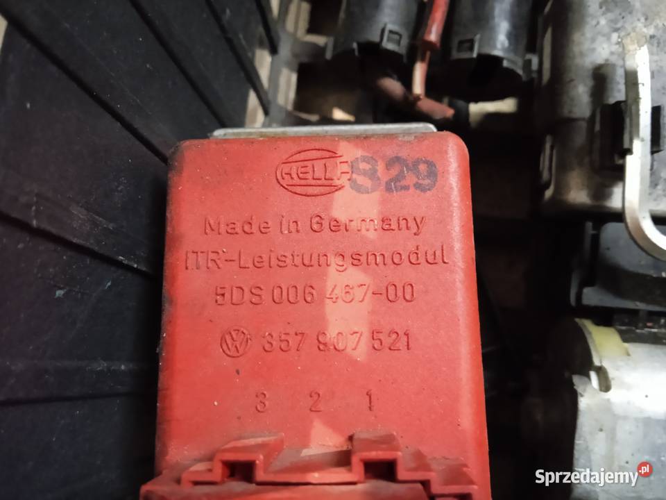 vw b3 b4 357907533 moduł nagrzewnicy rezystor osobowe Przemyśl