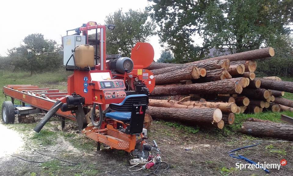 Tartak mobilny trak taśmowy przejezdny Opoczno sprzedam