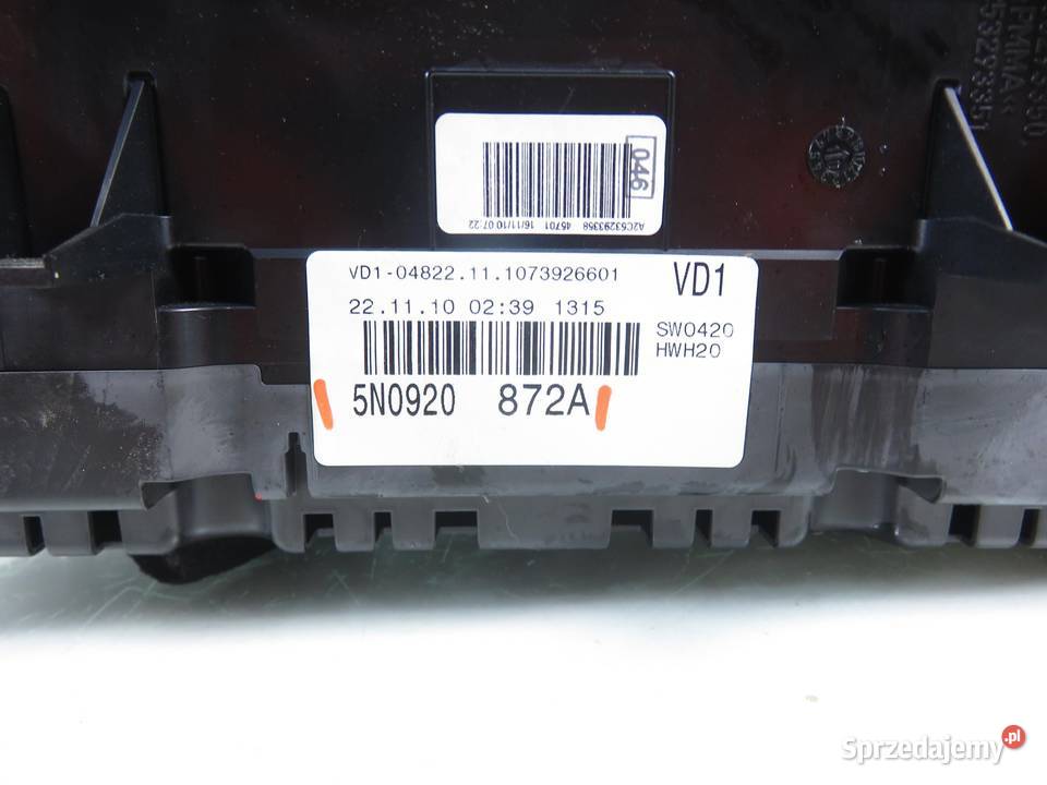 LICZNIK VW TIGUAN 5N 20 TDI 4motion CFFB sprzedam