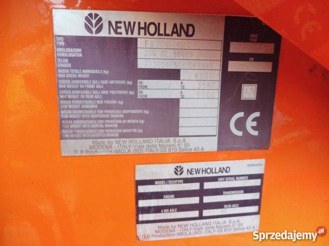 KoparkoŁadowarka FIAT HITACHI HOLLAND równe koła Nowy Sącz sprzedam
