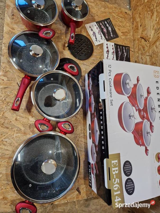 Garnki Edenberg EB 5614 Indukcja zestaw garnków