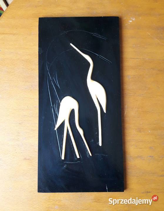 Żurawie bakelitowa zawieszka CCCP ZSRR lata 60