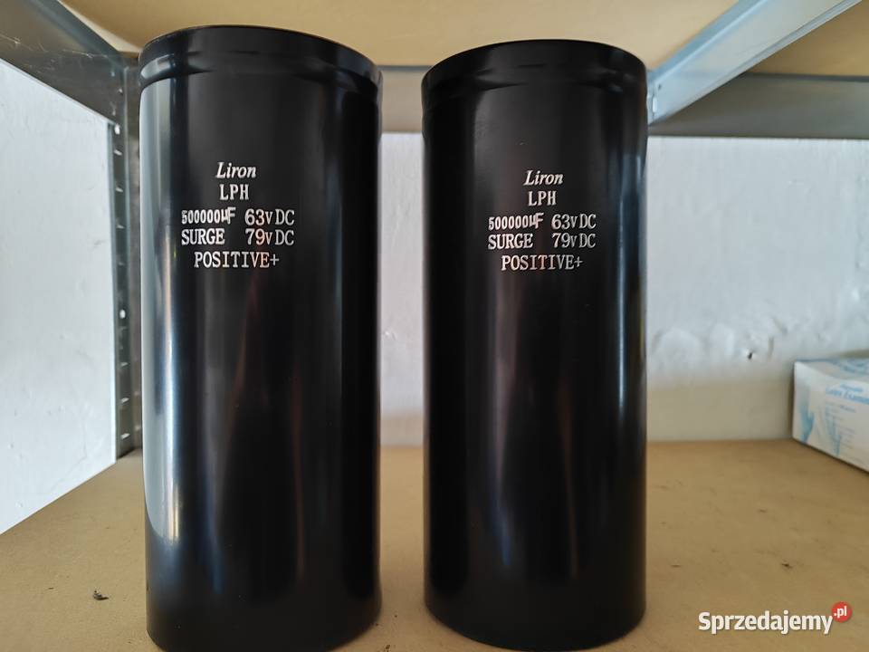 Kondensator Liron LPH 500 000 F 63V DC Surge 79V Lublin