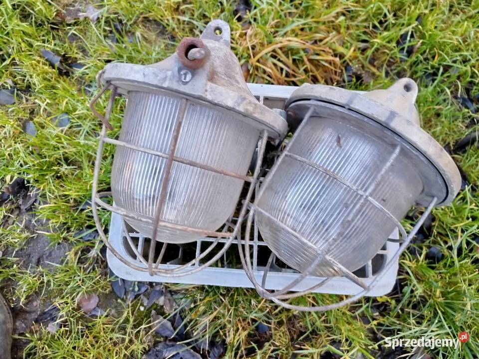 Sprzedam 2 lampy stare loft