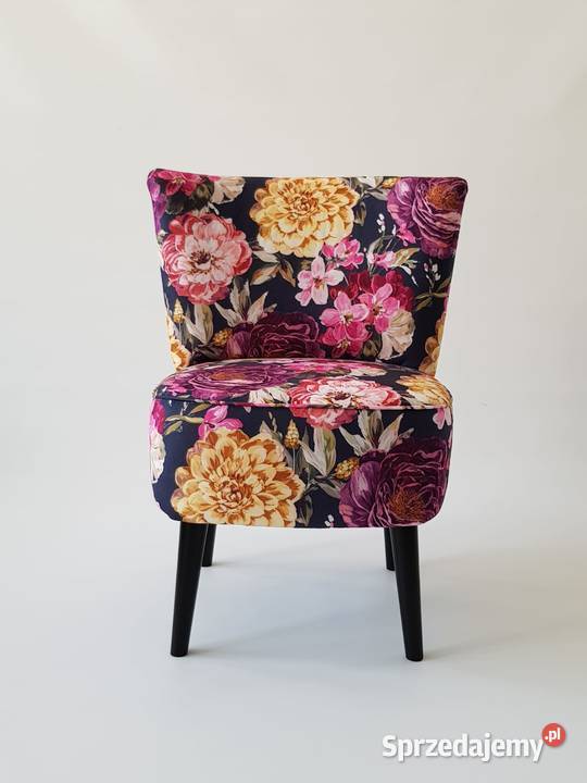 wygodny fotel w kwiaty opolskie Opole