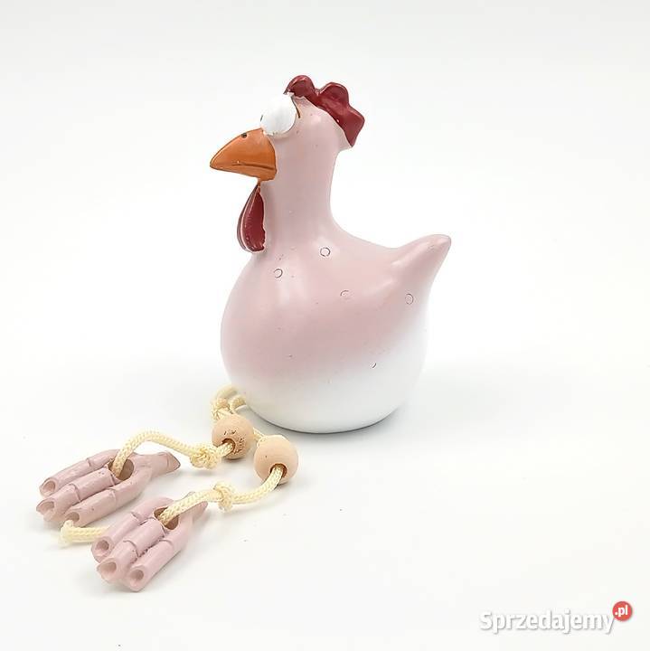 Ozdoba ogrodowa kurczak Hilde z żywicy Zawiercie sprzedam