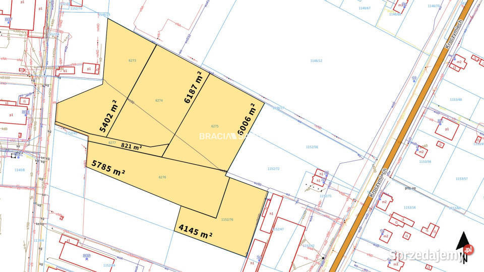 Działkę sprzedam 28346m2 Chrzanów