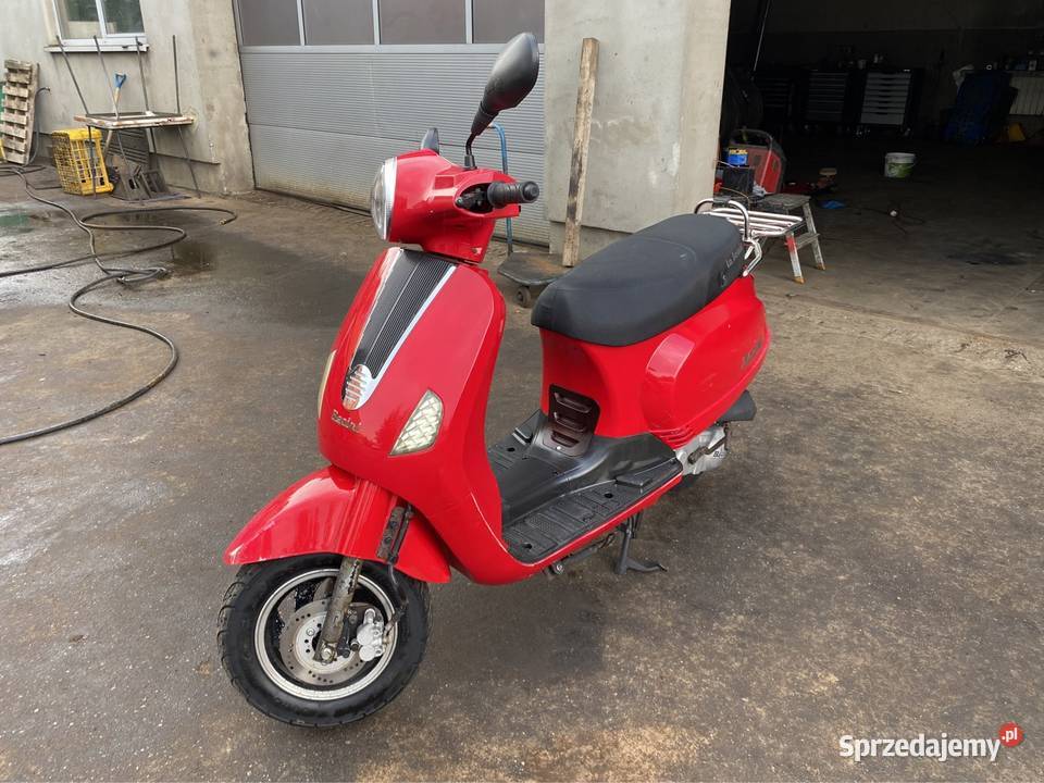 SKUTER BERINI 50 3 czerwony Gostynin