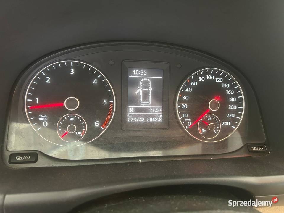 Vw Touran 20 TDI Comfortline 2013 diesel Turośń Kościelna