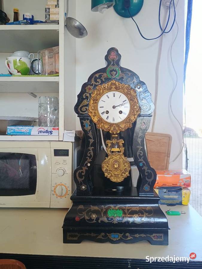 Kominkowy zegar francuski podkarpackie