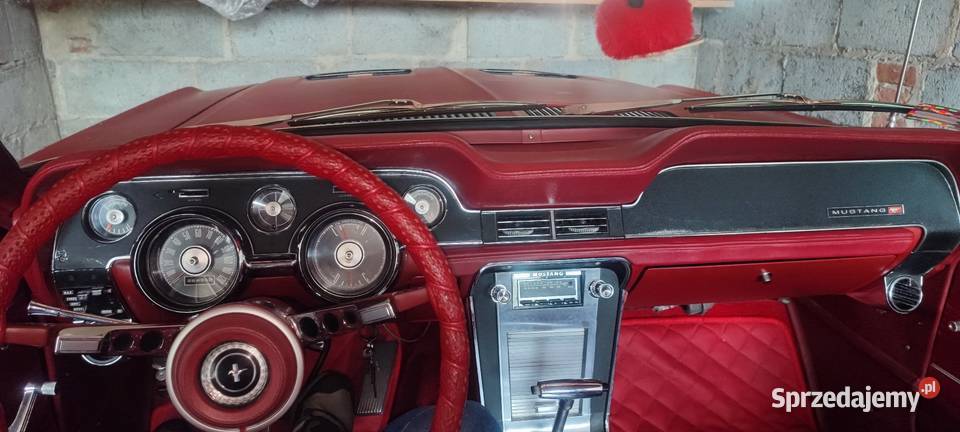 Sprzedam zamienię Ford Mustang 67 47 czerwony Słupca