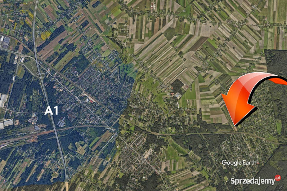 Justynów działka 1299 m pozwolenie i media sprzedam