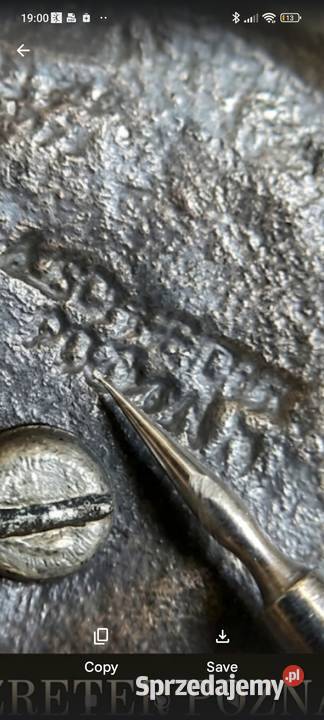 UNIKAT 1919 A Schreter Poznań Rybak z rzadką Antyki