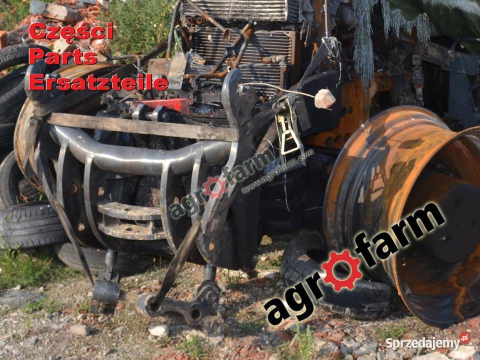 Massey Ferguson 8690 części skrzynia biegów oś Byków