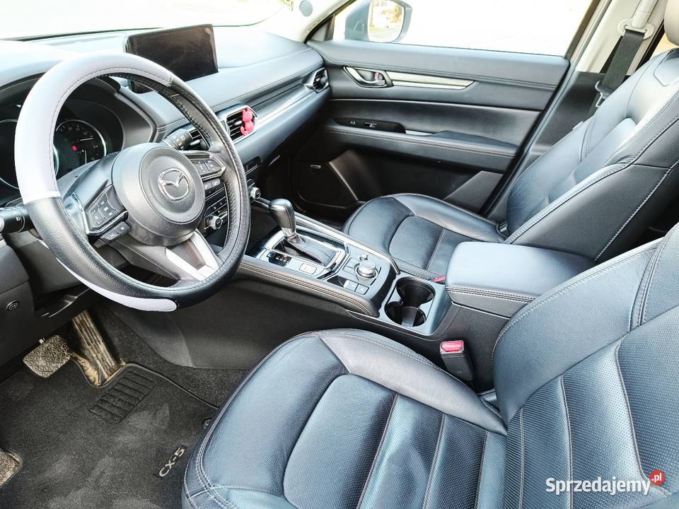 Mazda CX5 Grand Touring biała perła czujnik deszczu