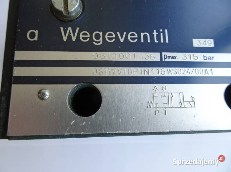 Bosch 0810001136 zawór rozdzielacz hydrauliczny Produkcja