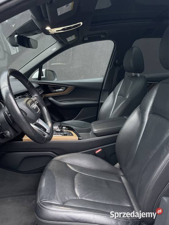 Audi Q7 2016 30 333 7osób premium plus czarny Lublin sprzedam