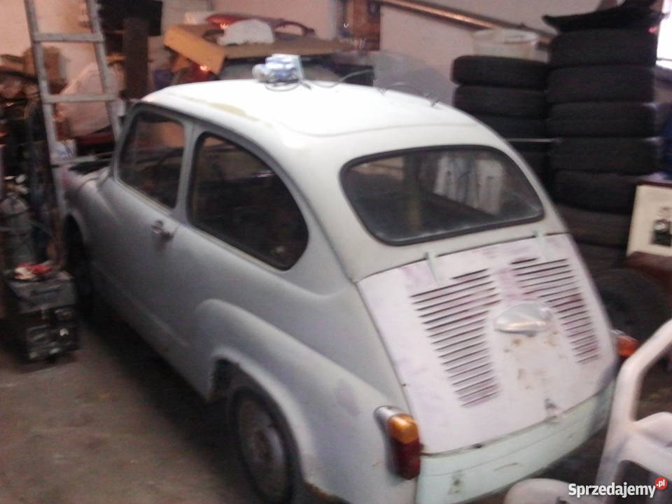 Zastava 750 Fiat 600 z 1956 roku z dokumentami Rok produkcji 1956 Magdalenka