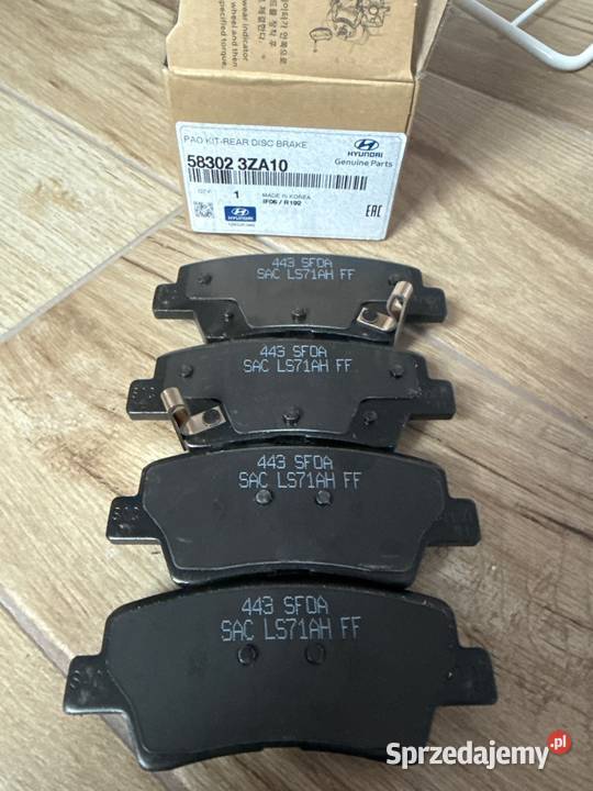 Oryginalne tylne klocki hamulcowe HyundaiKia Oborniki