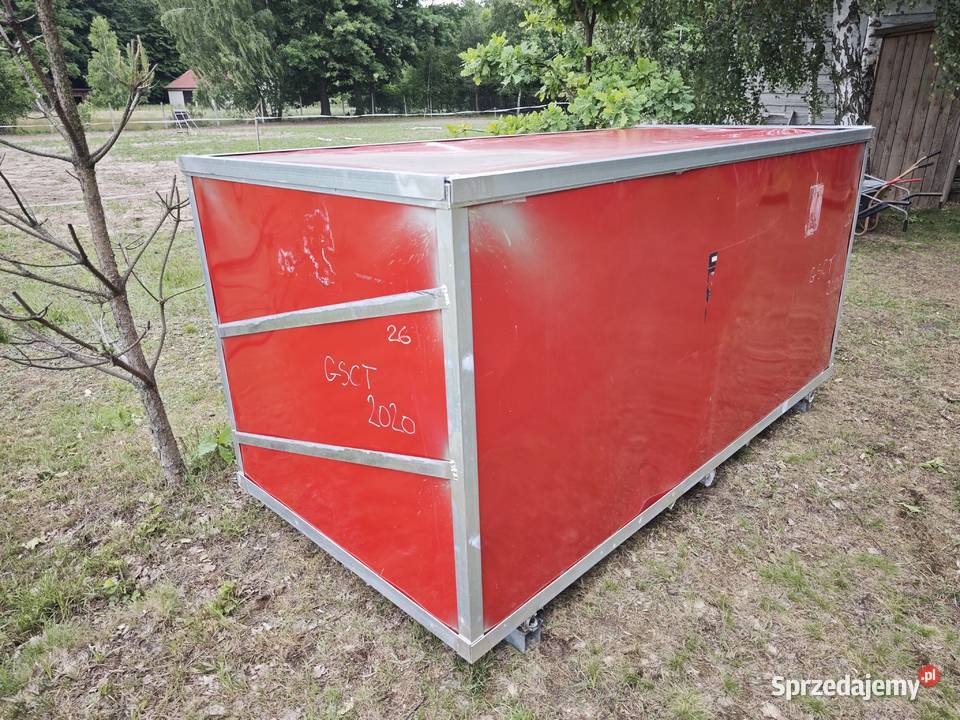 Skrzynia kontener magazynowy transportowy łódzkie Czyżemin