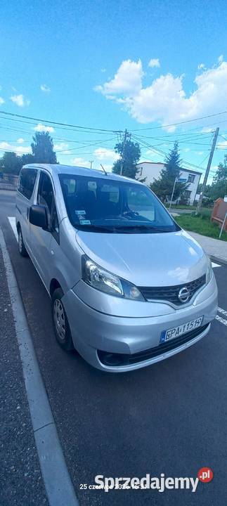 NISSAN NV 200 DIESEL USZANOWANY 7 OSOBOWY Konstantynów Łódzki sprzedam