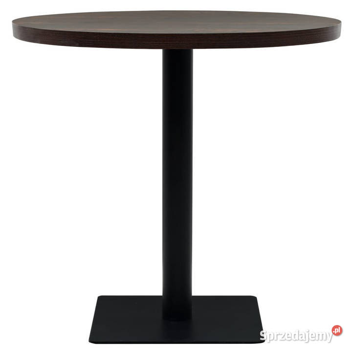 Stolik bistro z MDF stalowa podstawa 80x75 Warszawa