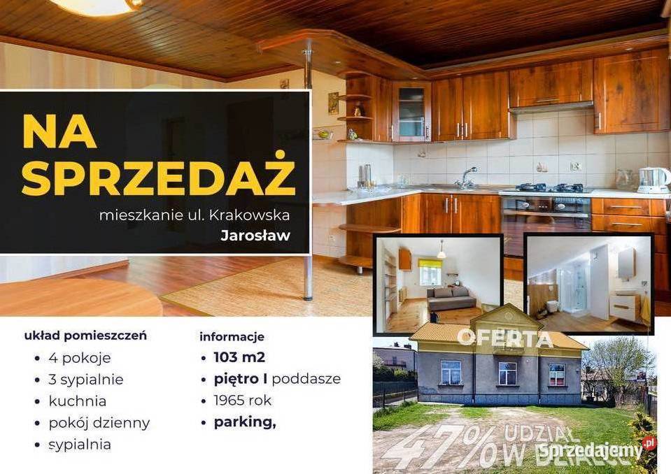 przestronne mieszkanie 8281 m piętro 1 podkarpackie Jarosław