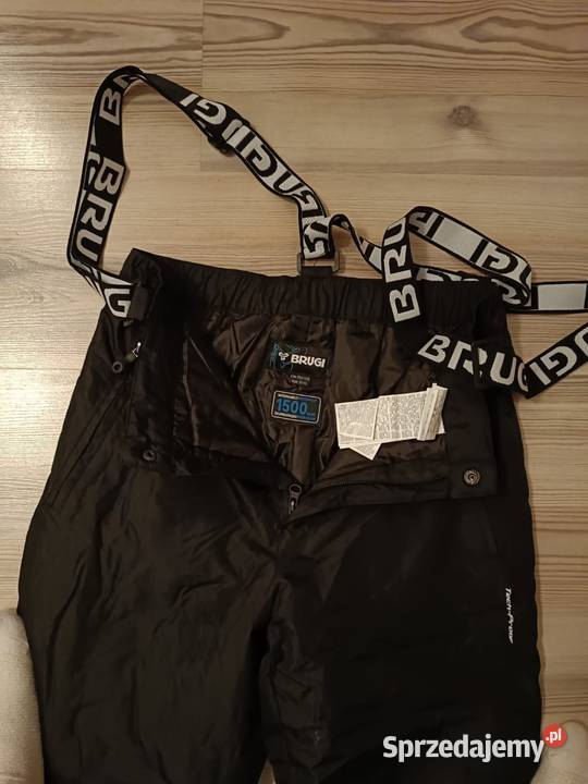 BRUGI Spodnie Narciarskie Zimowe 1500 MARKOWE Warszawa sprzedam