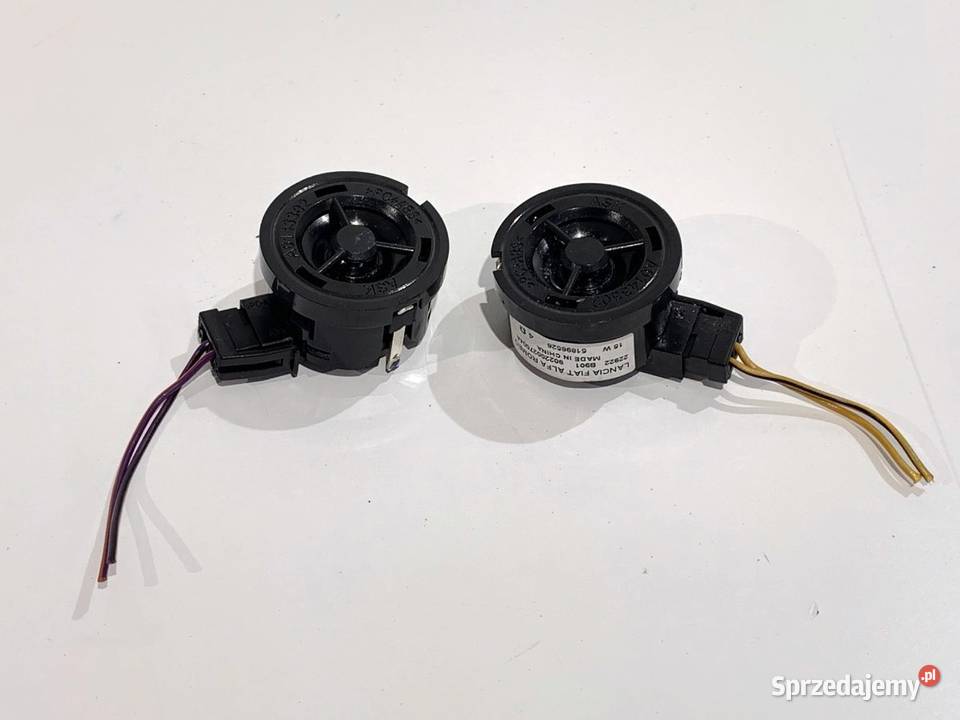 GŁOŚNIKI KOMPLET FIAT 500 52021973 Hatchback podkarpackie