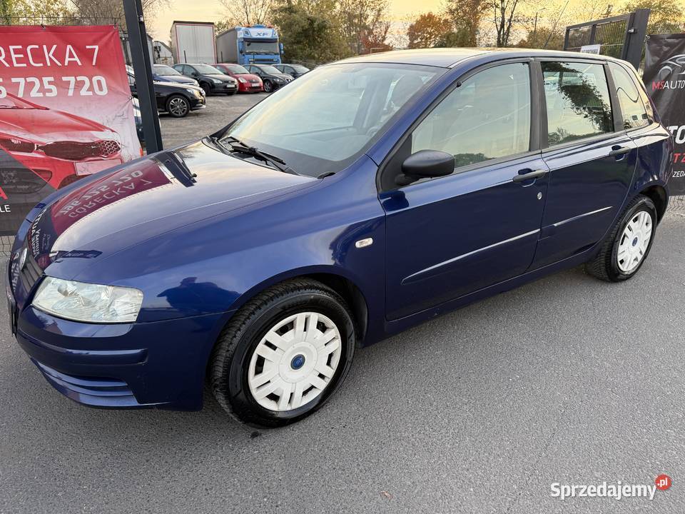 Fiat Stilo 2004 14 Benzyna Elektryka Wspomaganie granatowy Poznań