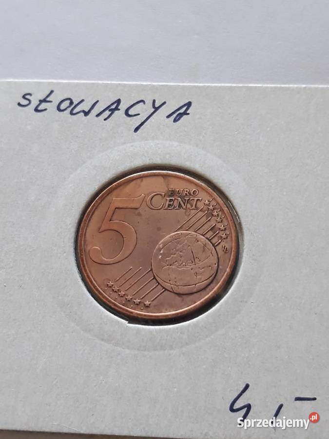 5 Eurocentów Słowacja 2009 r wielkopolskie Konin