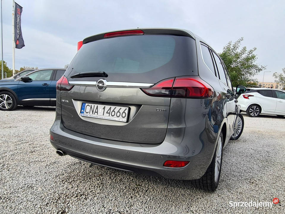 Opel Zafira 7Osób SzklanyDach Navi Kamera 2xPDC sprzedam