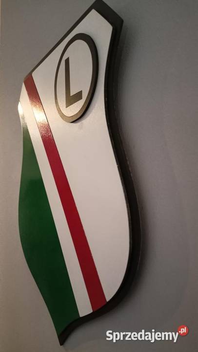 Herb na ścianie Legia Warszawa Starogard Gdański