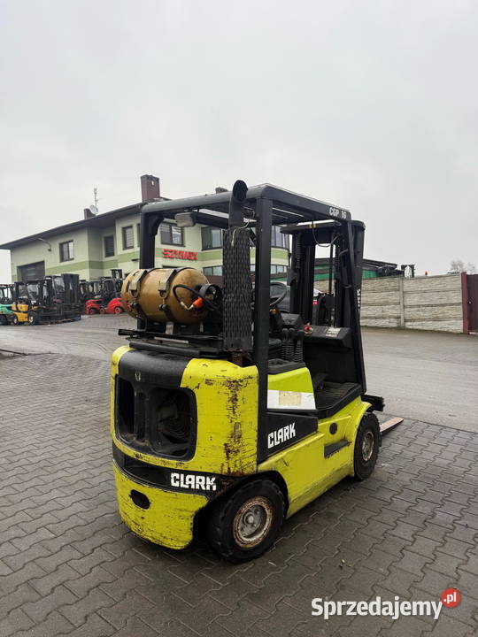 wózek widłowy CLARK CGP16 VW LPG Triplex 44m Działoszyn