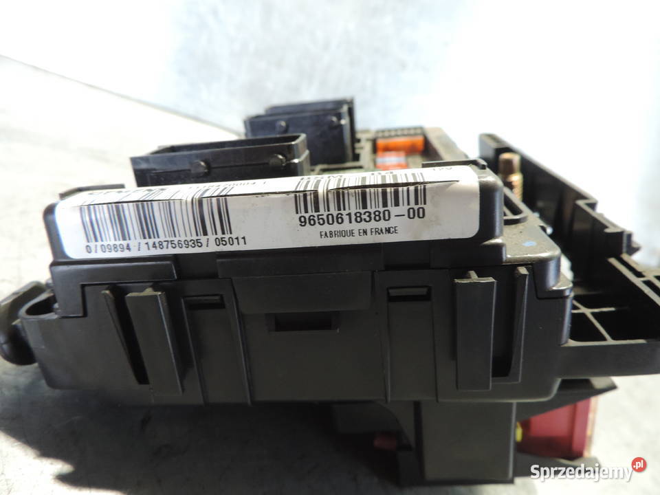 CITROEN C4 PICASSO I FL MODUŁ BSI 9650618380 Nowy Sącz
