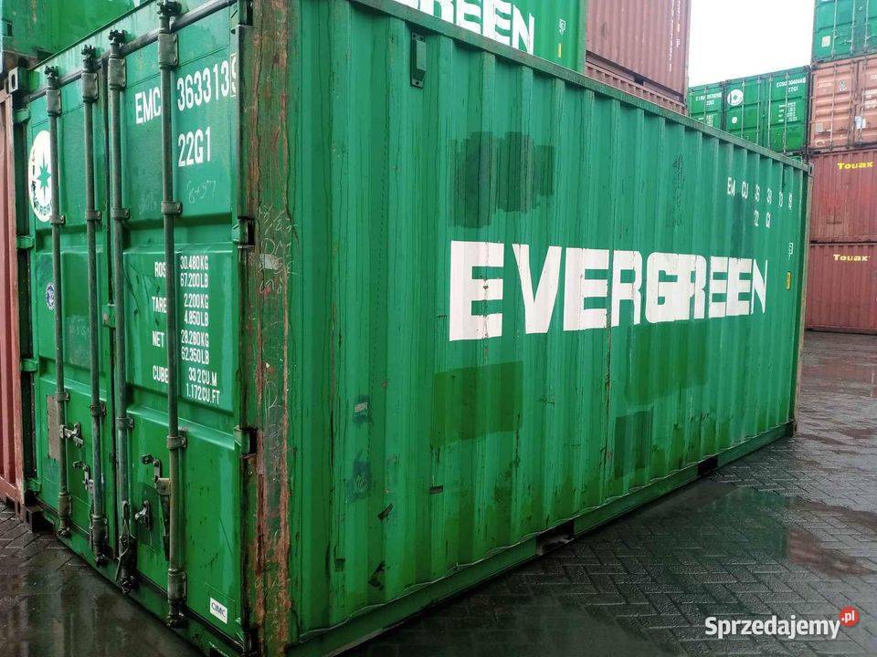 Kontener morski magazynowy 20DV 6 metrowy Pabianice