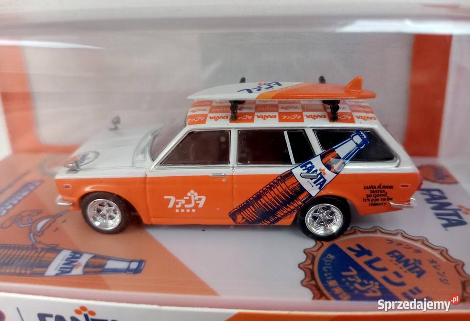 Tarmac Datsun Bluebird 510 Wagon Fanta 164 w Samochody i pojazdy Jaworzno