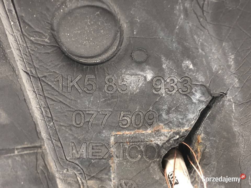 LUSTERKO LEWY VW GOLF VI Kombi 0914 ZEWNĘTRZNE osobowe